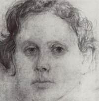 Portret van O Trubnikova 1885