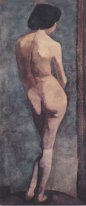 Standing female nude