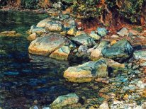 Water and stones under Palaccuolo