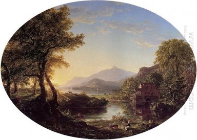 L\'Old Mill Al Tramonto 1844