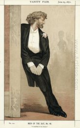 Caricature Of Frederic Leighton