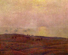 Cows In A Landscape 1899