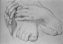 Study Of Hands And Feet For The Golden Age