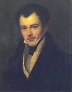 Portret van M M Cherkasov 1827