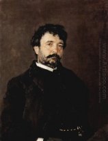 Portrait Of The Singer Angelo Mazini 1890