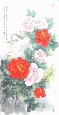 Peony - Lukisan Cina