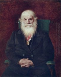 Portrait Of The Historian Mikhail Pogodin 1872