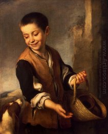 Boy With A Dog