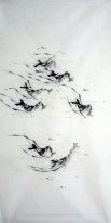 Shrimp - Chinese Painting