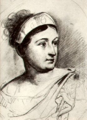 Stående av Ekaterina Semenova 1815