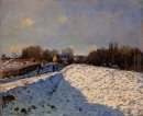 o efeito de Neve em Argenteuil 1874