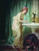 La dame à la toilette du matin