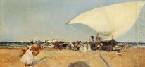 Arrival Of The Boats 1898