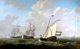 The yacht of the VOC Chamber of Rotterdam 1790