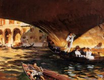 Die Rialto Venedig 1909