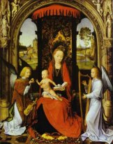 Madonna And Child With Angels