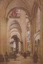 Intérieur de la cathédrale de St Etienne Sens