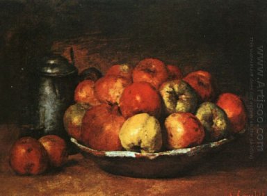 Still Life With Apples And Pomegranates