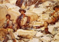 Carrara Workmen 1911