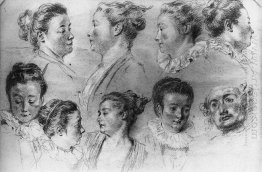 studies of women s heads