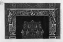 Fireplace In The Frieze Horse Skull Between Two Cameos Rich Inte