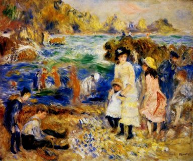 Les enfants de la mer à Guernesey 1883