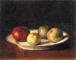 A Plate Of Apples 1861