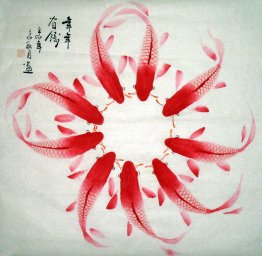 Fish - Chinese Painting