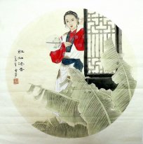 Beautiful Lady - Chinese Painting