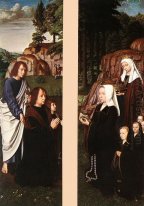 Triptych Jean Des Trompes (Panel Samping)