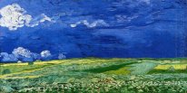 Wheatfields Under Thunderclouds 1890