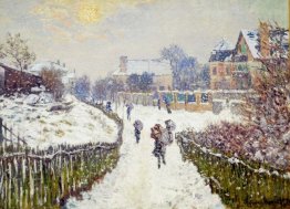 Boulevard Saint Denis Argenteuil In Winter 1875