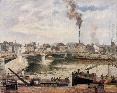 die große Brücke Rouen 1896