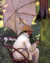 El pintor Bajo Su Parasol