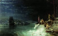 Nacht Tragedy In dem Meer von Marmara 1897