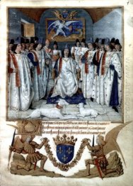 Louis Xi Chairs The Chapter Of Saint Michel