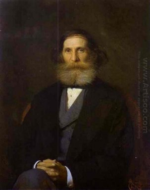 Portret van de kunstenaar Nikolay Bogoliubov 1876