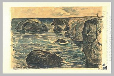 Falaises de la côte sauvage de 1910