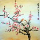 Plum & Birds - Pittura cinese