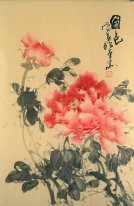 Pivoine - Peinture chinoise