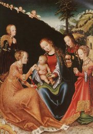 The Mystic Marriage Of St Catherine