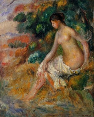 Nude In The Greenery 1887