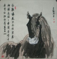 Horse - Chinees schilderij