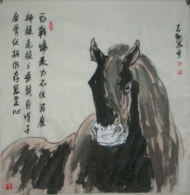 Horse - Chinesische Malerei