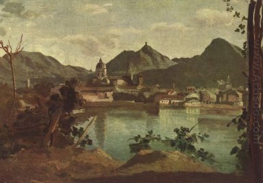 Город и озеро Комо 1834
