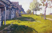 Sunny Day A Village 1898