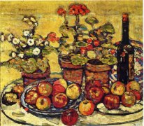 Fruta e flores