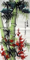 Bamboo (Tre Amici di Inverno) - Pittura cinese