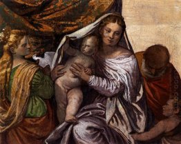 Holy Family With St Catherine And The Infant St John 1561