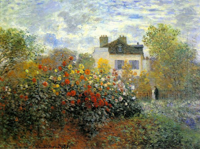 El jardín de Monet en Argenteuil